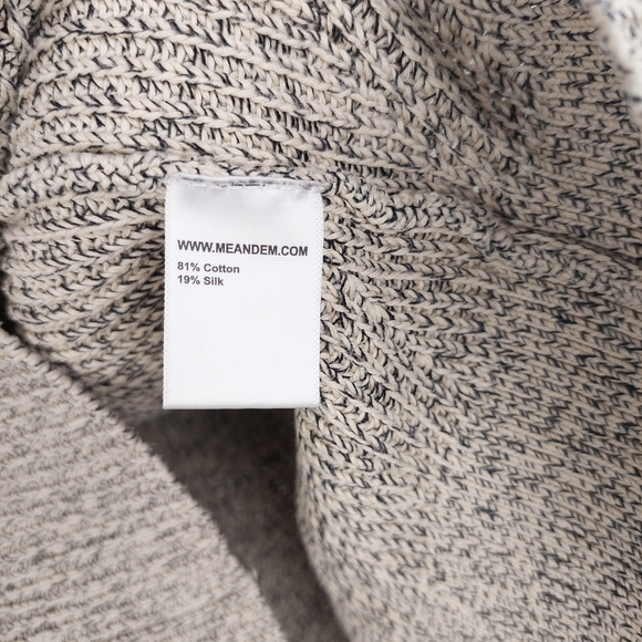 Me + Em Beige Knitted Jumper Womens Size M Approx 10-12 Balloon Sleeve - Picture 12 of 16